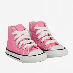 CONVERSE CHUCK TAYLOR ALL STAR High Top Infant Shoes - Pink